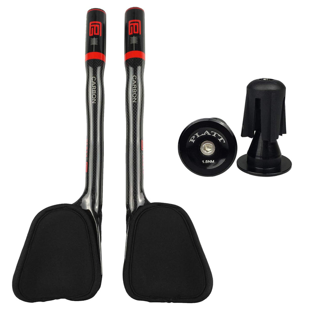 Platt Carbon Tt Handlebar Bicycle Aero Bars Tri Bars Cycling Rest Handlebar For Mountain Bike And Road Bike 31.8Mm