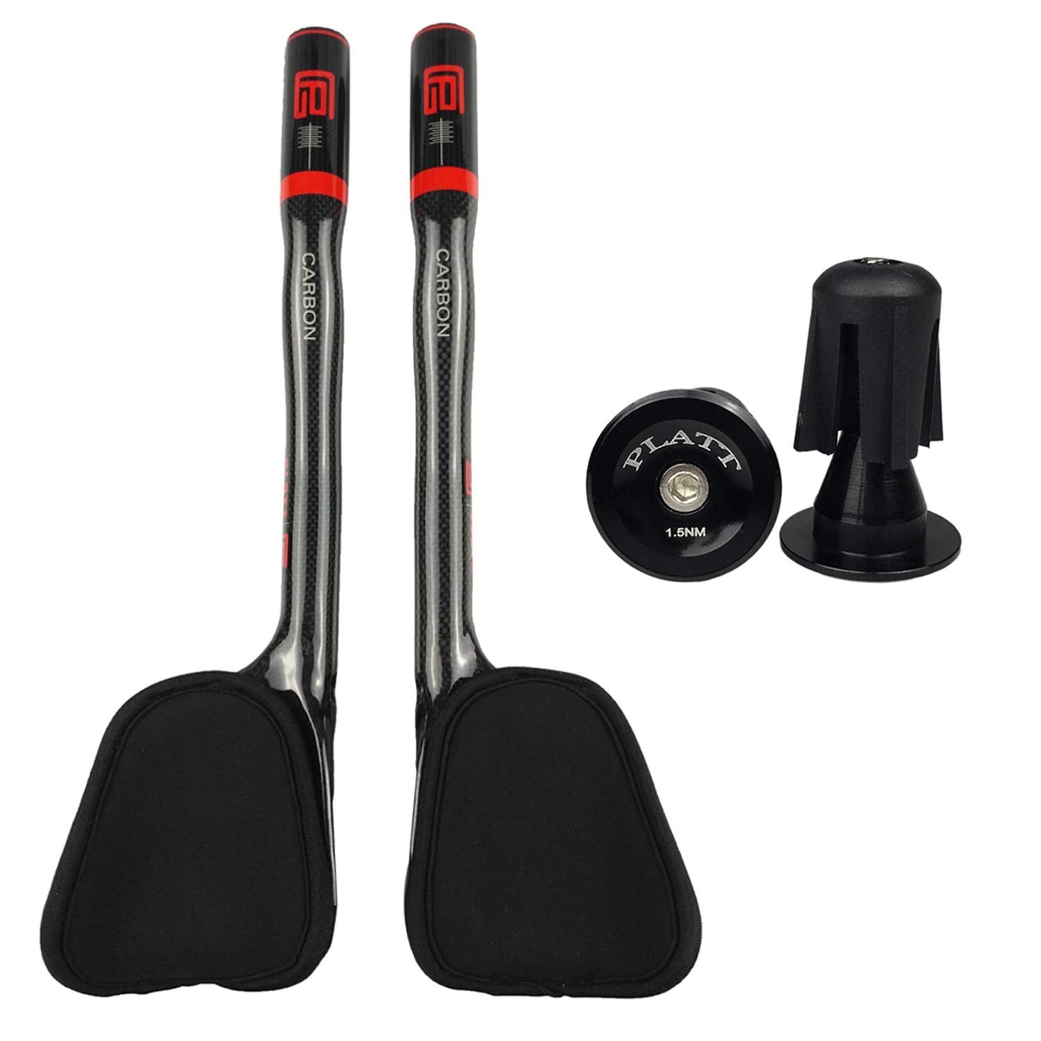 Platt Carbon Tt Handlebar Bicycle Aero Bars Tri Bars Cycling Rest Handlebar For Mountain Bike And Road Bike 31.8Mm