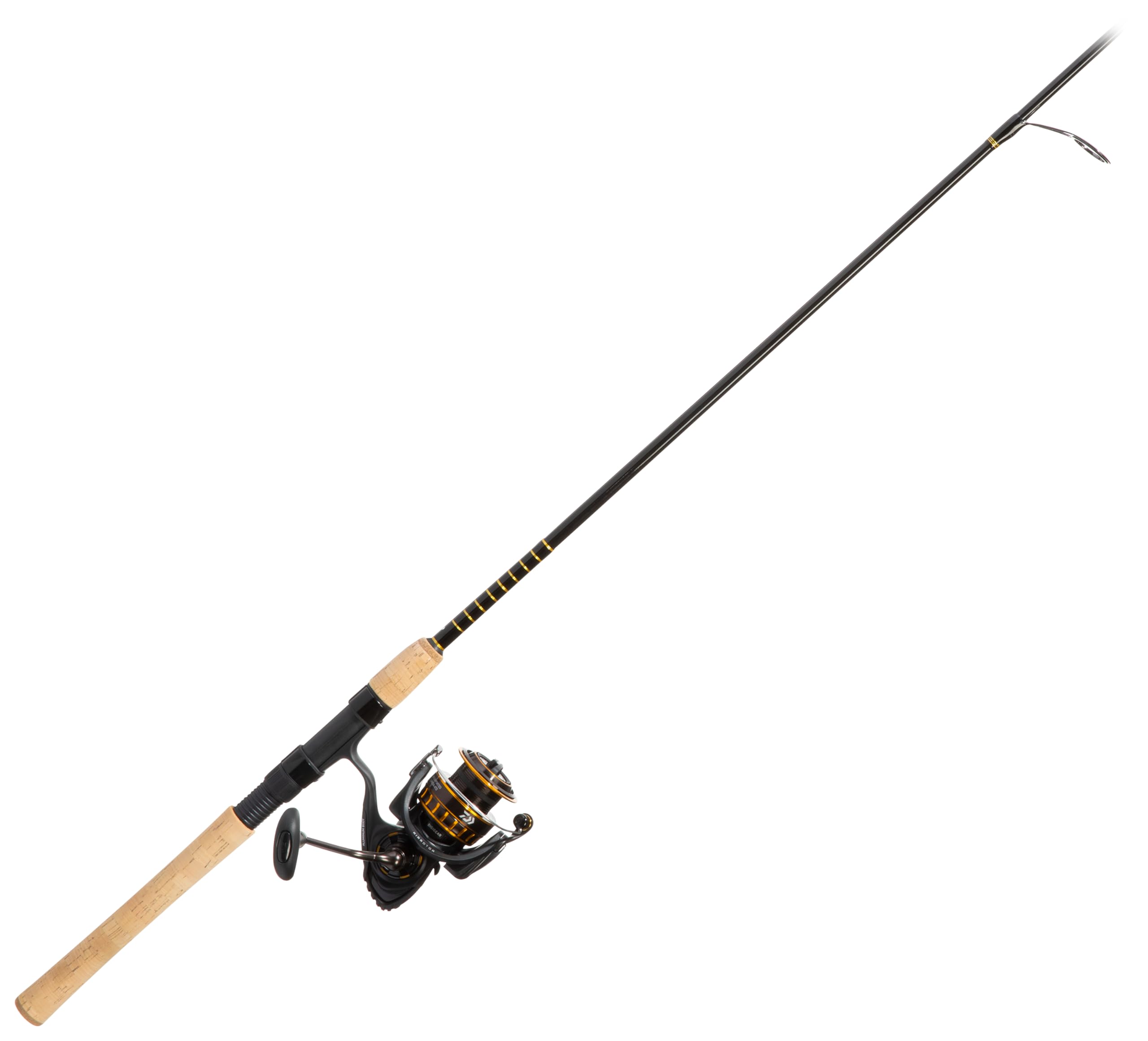 Daiwa Bg4000/701Mh Bg Saltwater Pre-Mounted Spinning Combo, 7' Length, 1Piece Rod, 7 Bearings, Medium/Heavy Power, Black