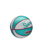 Wilson Nba Team Retro Mini Basketball - San Antonio Spurs