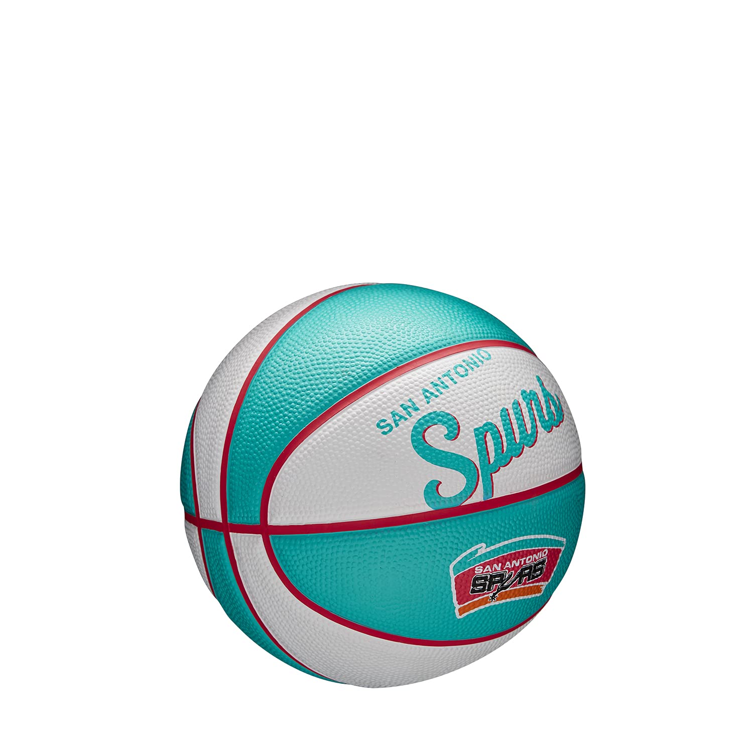 Wilson Nba Team Retro Mini Basketball - San Antonio Spurs