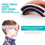 OutdoorMaster Kids Ski Goggles, Snowboard Goggles - Youth Snow Goggles - Halo