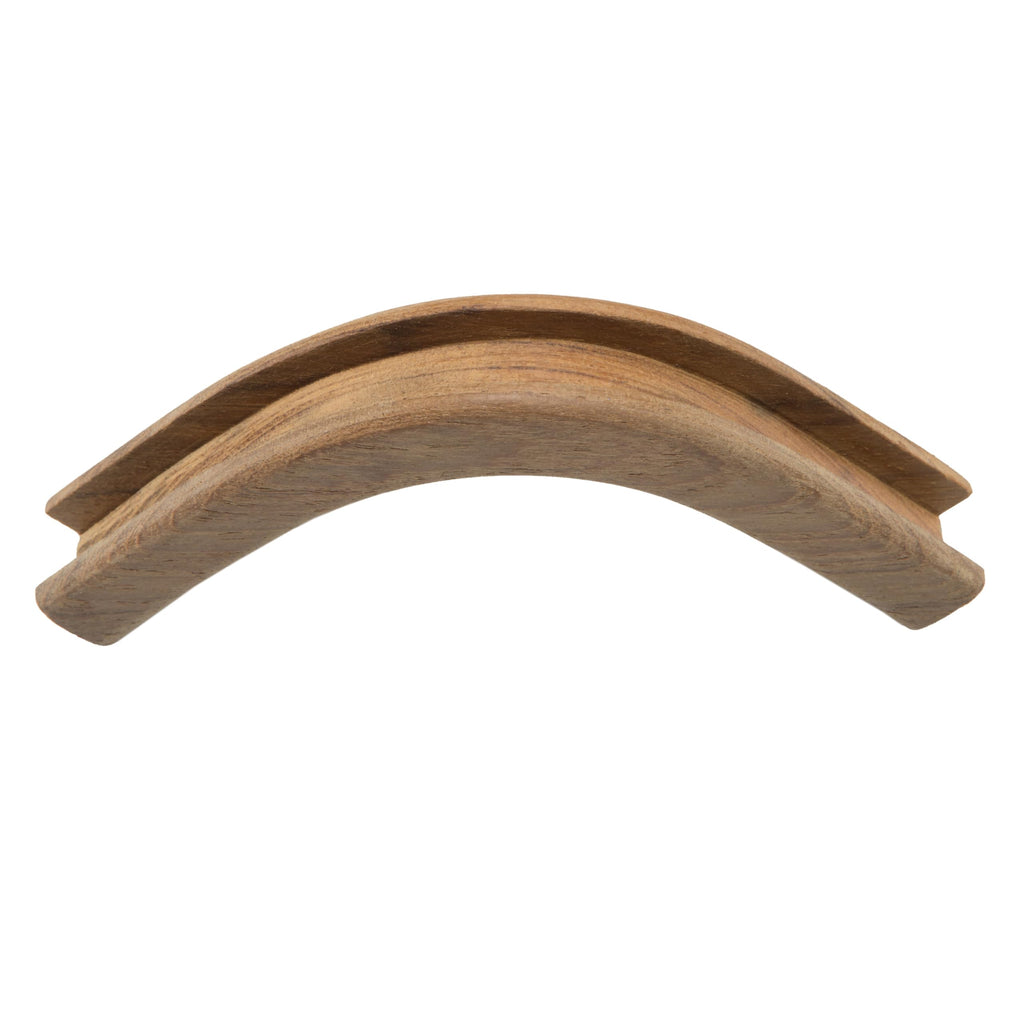Whitecap 60822 Teak 5/8'' H X 1-3/16''W 3/4'' Gap Inside Corner Bulkhead Molding