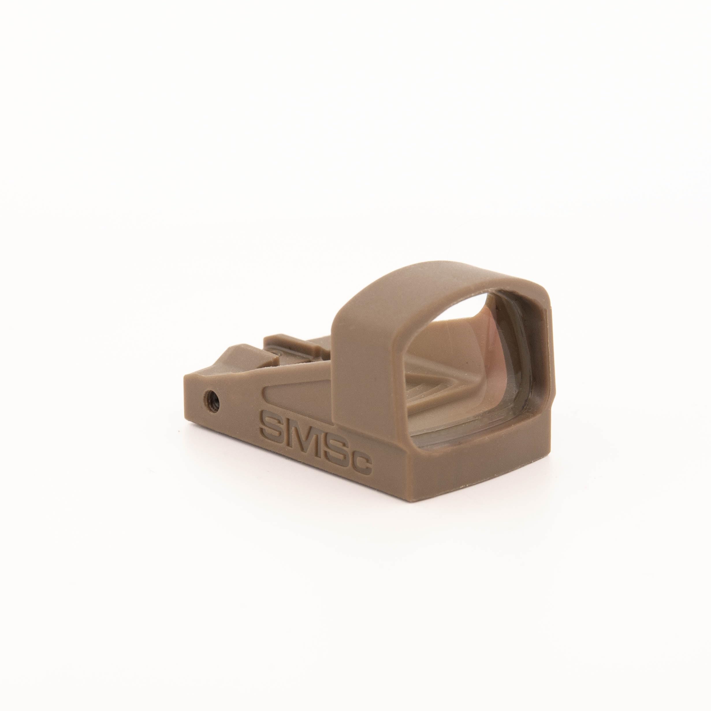 SHIELD SIGHTS SMSc - Shield Mini Sight Compact (4MOA) RMSc Footprint - Crystal Clear Glass Lens - Co-Witness - Open Reflex Sight