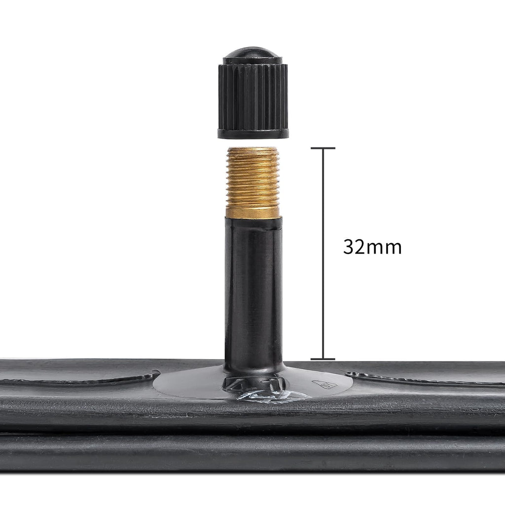 2 Pack 20'' Bike Tubes 20 X 3.0/3.50 Av33 Schrader Valve Compatible With 20 X 3.0 20 X 3.30 20 X 3.50 Electric Bike/Bicycle Tire