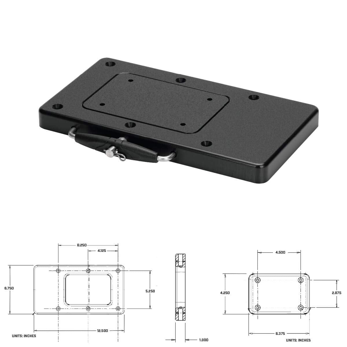 Minn Kota Mka-21 Powerdrive Composite Quick Release Bracket