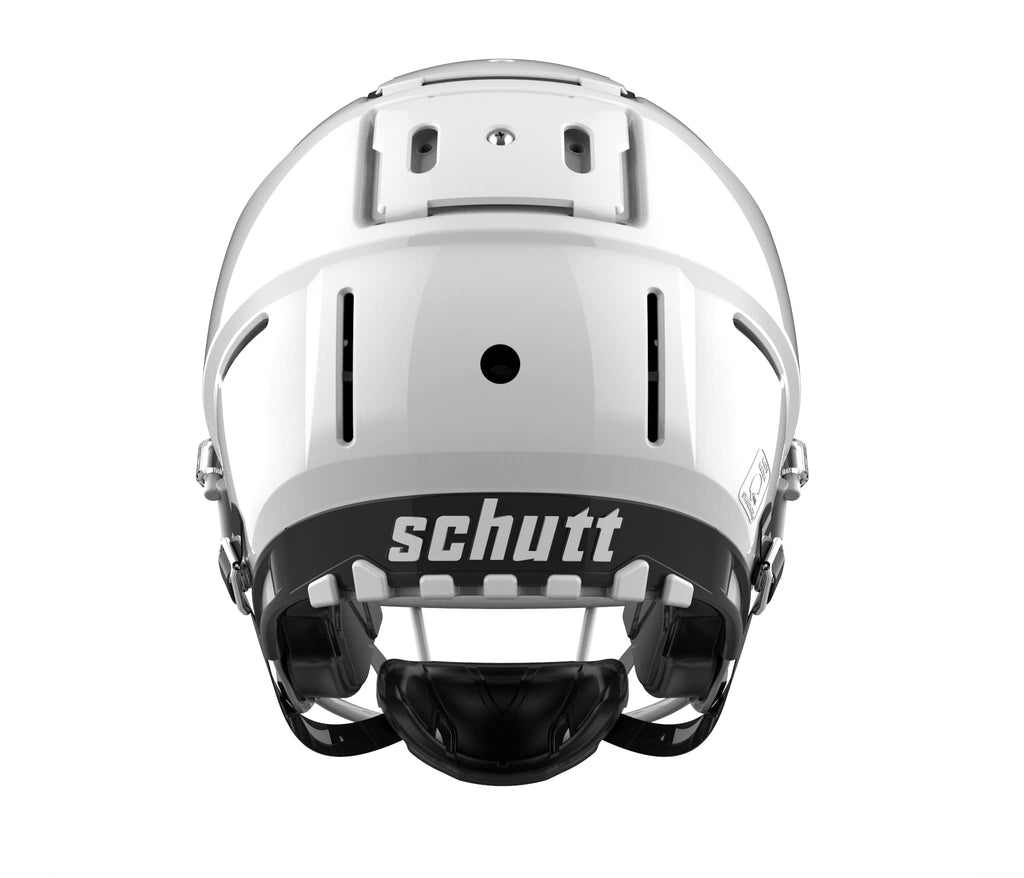 Schutt F7 VTD Collegiate Football Helmet, ROPO NB VC Facemask Attached, Medium, White