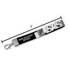 Rico Industries Nba Basketball San Antonio Spurs Wrist Lanyard Key Chain, Cute Wristlet Strap Keychain Holder For Women Men Car