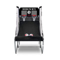 Pop-A-Shot - Home Dual Shot with Brooklyn Nets NBA Graphics l Sensor Scoring l 16 Game Modes l 7 Balls l Foldable Storage l for 