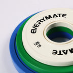 Everymate Change Weight Plates 1.25Lb 2.5Lb 5Lb Fractional Plate Olympic Bumper Plates For Cross Training And Olympic Weightlift