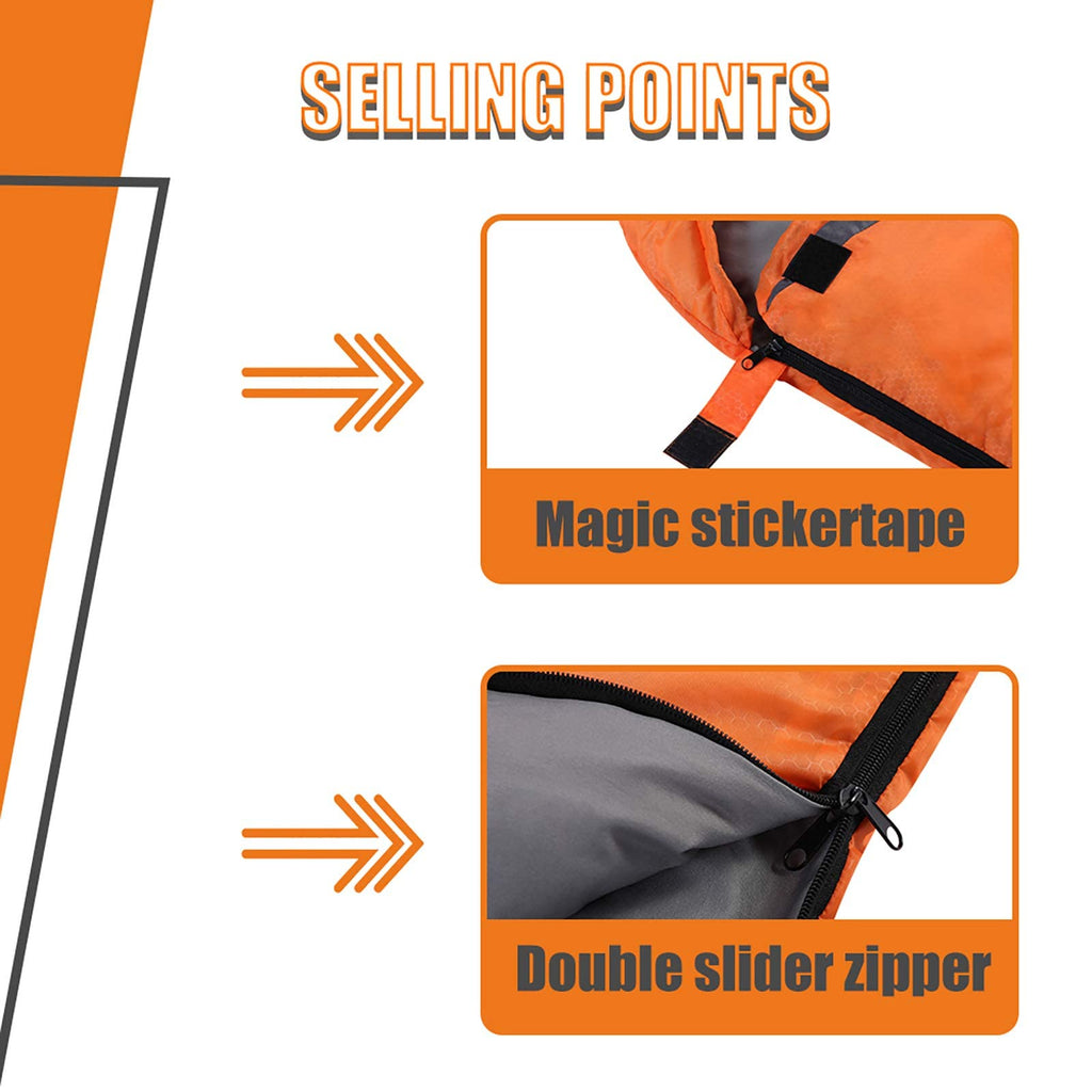 Sleeping Bags For Adults Women Backpacking Lightweight Waterproof- Summer Weather Sleeping Bag For Girls Warm Camping Hiking Out