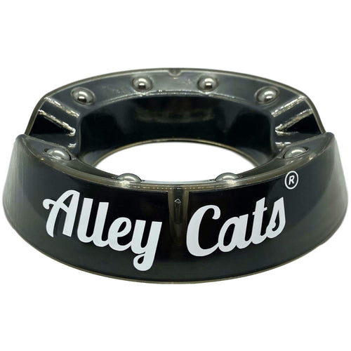 Alley Cats Bowling Ball Cup Stand With Ball Bearing Spinner Holder | Cleaner Mount For Bowling Balls & Accessories | Compatible 