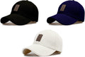 Selloria Combo 3 Pcs Cap For Men And Women Unisex Cotton Caps Adjustable Strap Free Size Summer Sports Cricket Gym Dance 2026 Mu