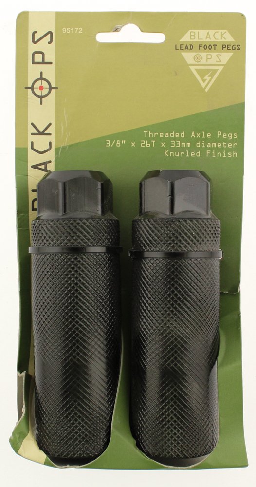 Black Ops Lead Foot Bmx Bicycle Pegs