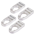 CNRAYT Strap Replacement Buckle Clip Aluminum Seat Clips Replaces Spare Parts Repair Kit Fit for Lifetime Emotion Style Button T