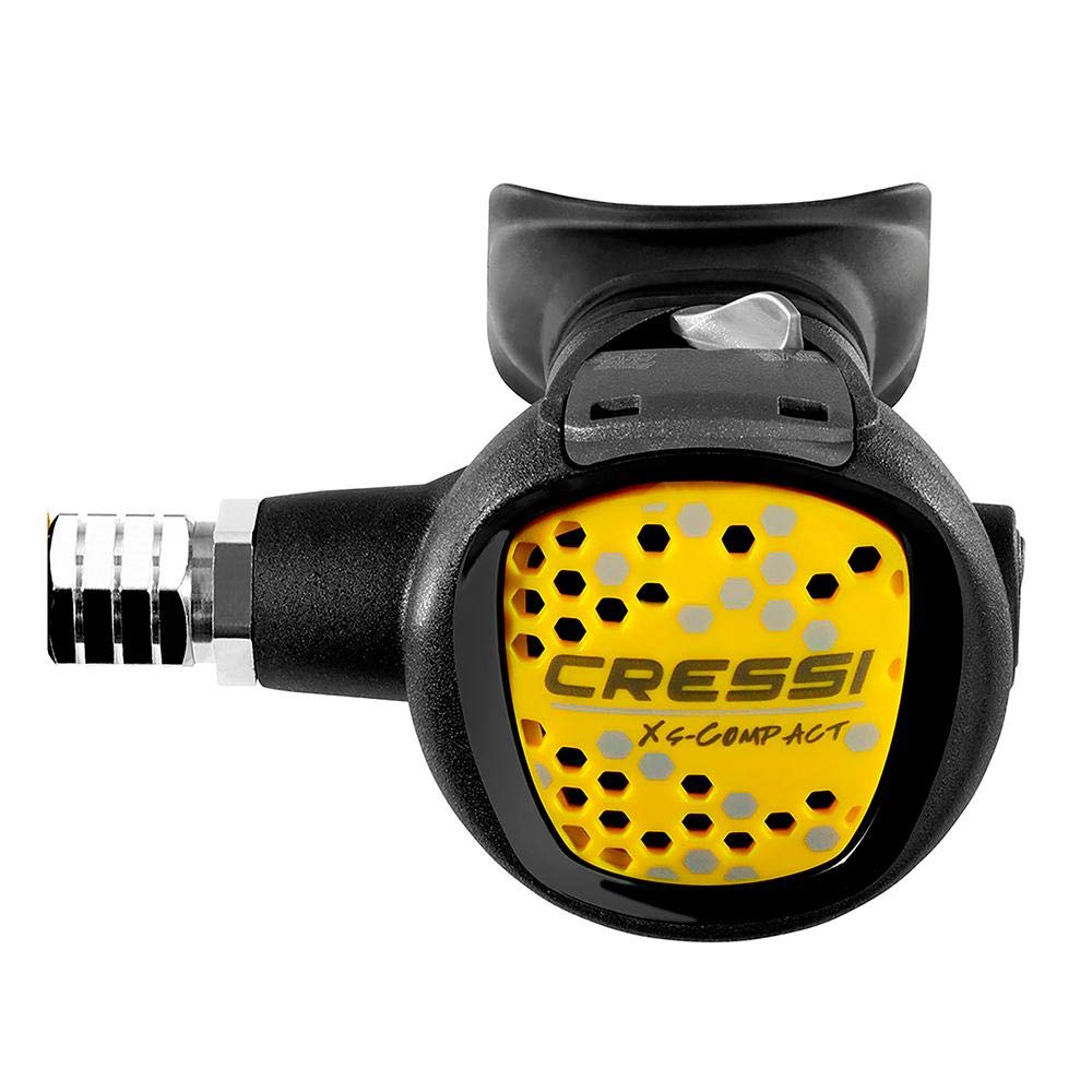 Cressi Octopus Xs-Compact, Light And Flexible Octopus For Scuba Diving, Made In Italy
