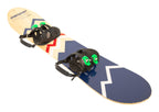SportsStuff Snow Ryder PRO Hardwood Snowboard, 130cm, Beginners Wood Snowboard
