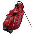 Team Golf NCAA Ohio State Buckeyes Fairway Golf Stand Bag, Lightweight, 14-way Top, Spring Action Stand, Insulated Cooler Pocket