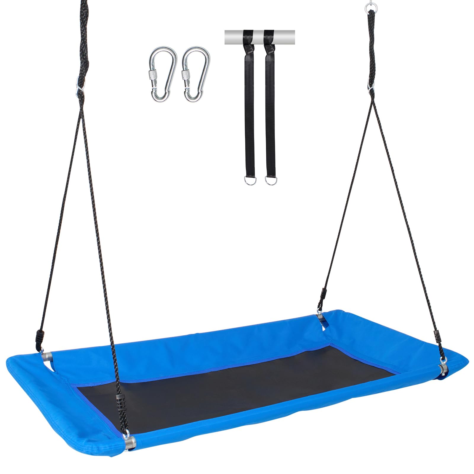 Platform Swing, 700lbs Weight Capacity Outdoor Swing, 60 Inch Platform Tree Swing for Kids and Adults, 900D Oxford Fabric Swing 