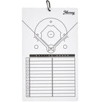 Murray Sporting Goods Baseball Dry Erase Coaches Clipboard | Double-Sided Baseball Lineup Clipboard Dry Erase White Board | Base
