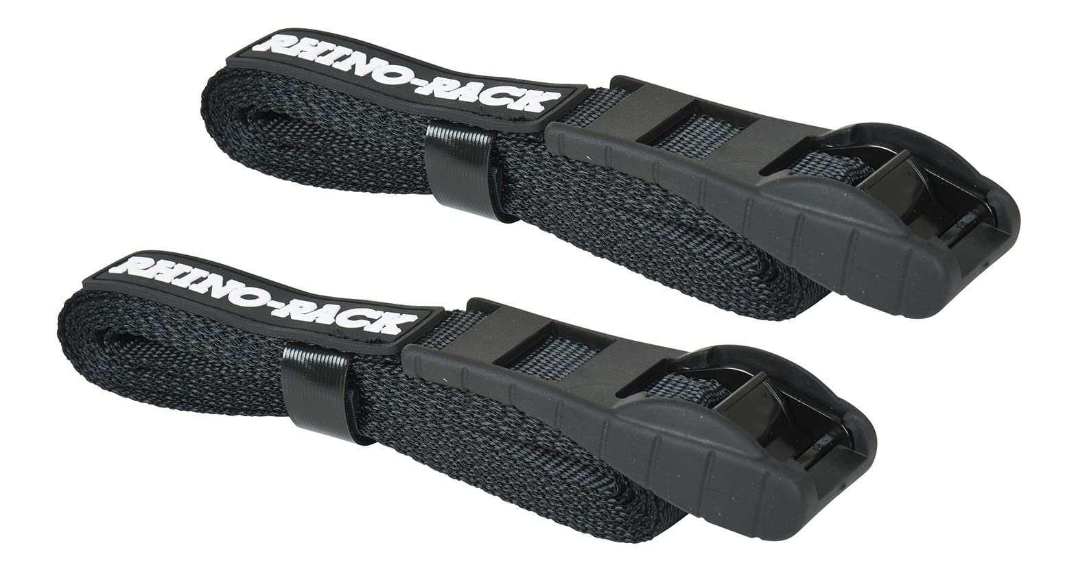 Rhino Rack Rapid Straps 11.5 Foot Cam Buckle Straps with Patented Rubber Protector, Easily Secure Your Kayak, Paddle Board SUP, 