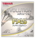 Tibhar Evolution Fx-S Table Tennis Rubber (Red, 1,7-1,8 Mm)