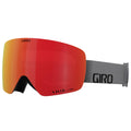 Giro Contour RS Snow Goggles 2023 - Grey Wordmark Frame with Vivid Ember/Vivid Infrared Lens Large