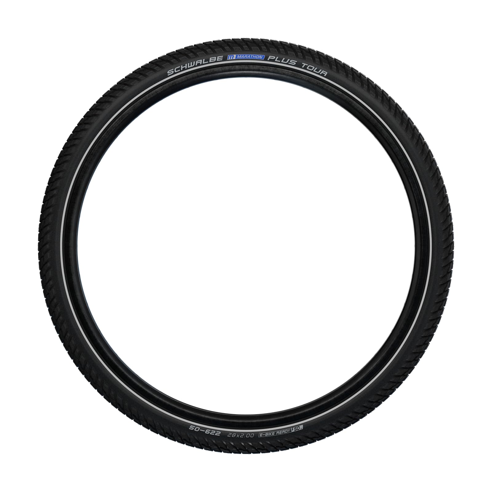 Schwalbe Marathon Plus Tour 700C 35C Wire Clincher Endurance Smart Guard 890g Tire, Black, 29 x 2/3