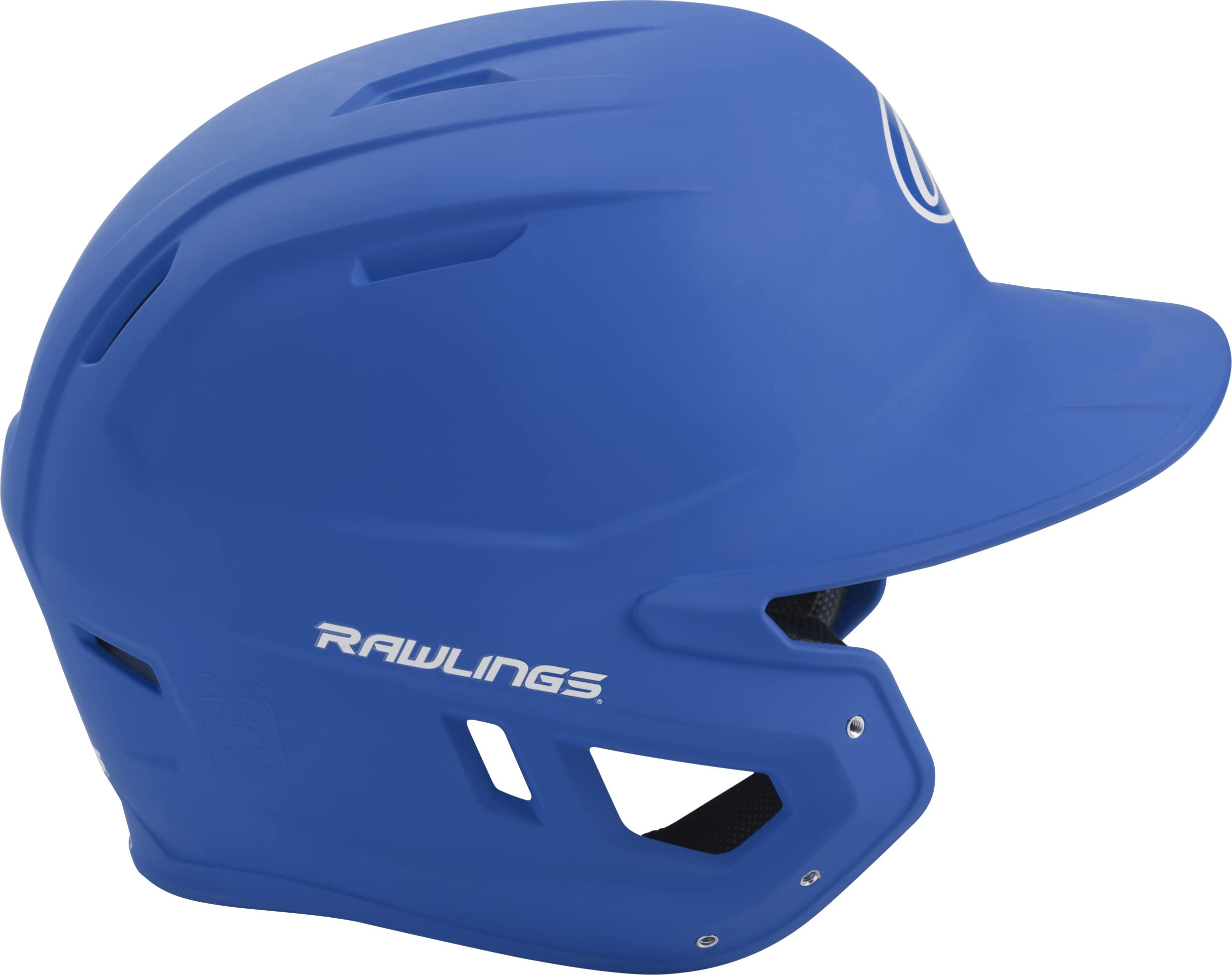 Rawlings Mach-R7-Jr 2019 Mach Baseball Batting Helmet, Matte Royal
