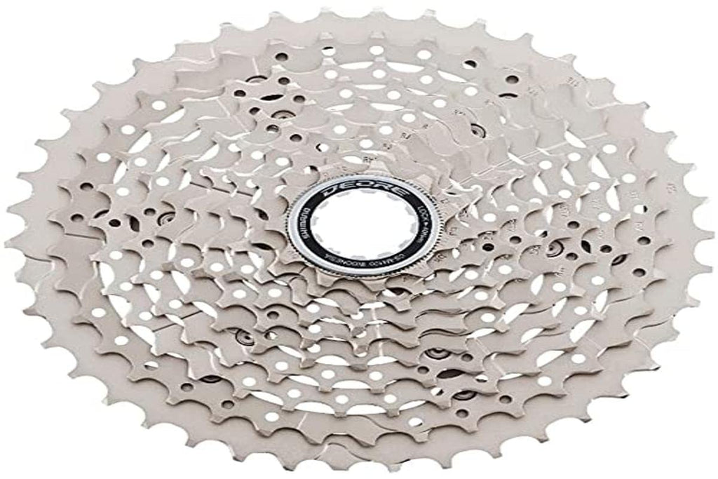 Shimano Deore Unisexs Csm4100142 Wheels, Silver, 11-42 Teeth
