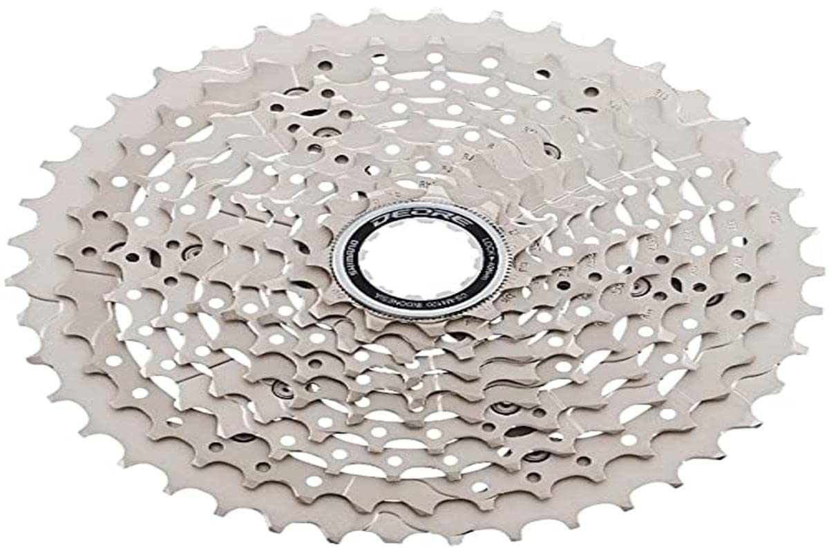 Shimano Deore Unisexs Csm4100142 Wheels, Silver, 11-42 Teeth