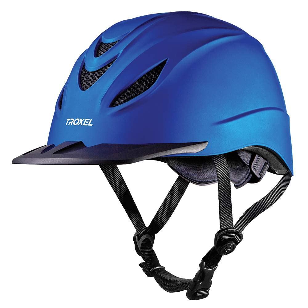 Troxel Intrepid Saddle Horse Riding Helmet, Low-Profile Adjustable Design, Safety Horseback Riding Gear, Medium (7-7-1/4), Indig