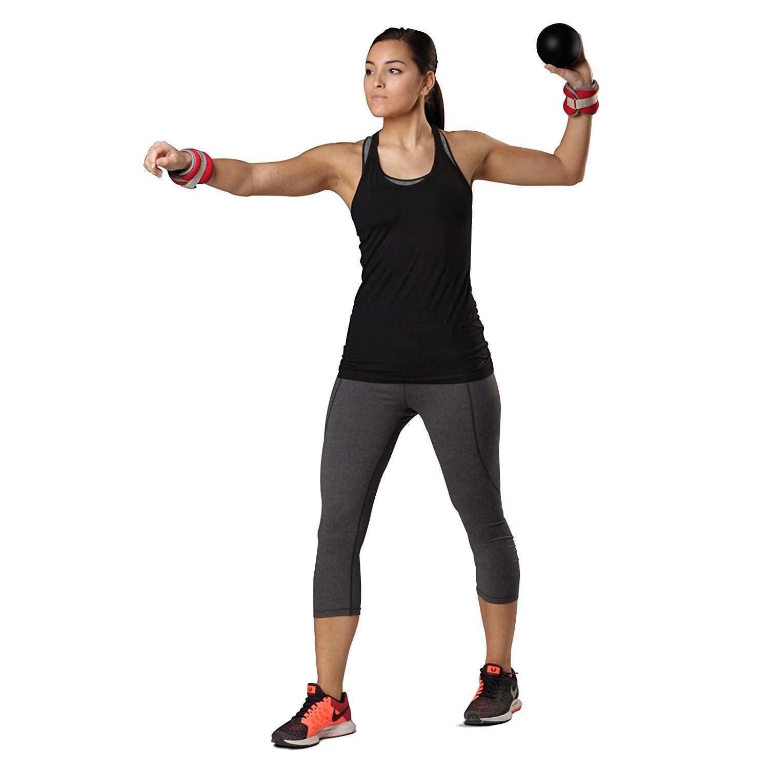 Theraband Soft Weight, 45 Diameter Hand Held Ball Shaped Isotonic Weighted Ball For Isometric Workouts, Strength Training And Re