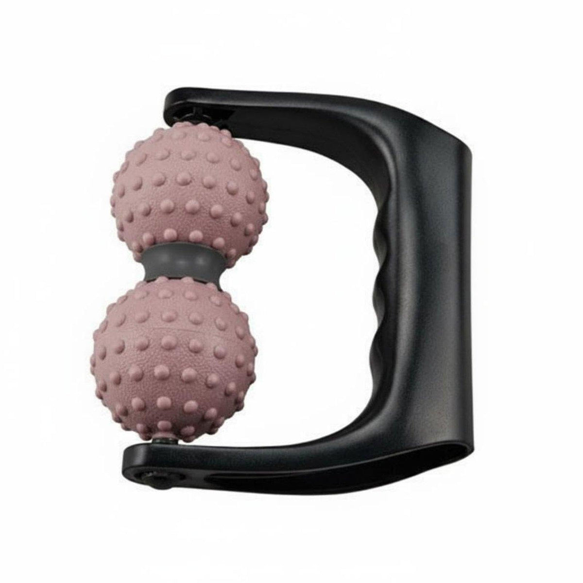 TRENDYNEST Double Ball Myofascial Release Handheld Massage Roller Deep Tissue Textured Shape Roller for Stretching Users, Athlet