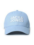 Jack & Jones MenS 100% Cotton Jac Jack & Jonescore Baseball Cap Cerulean One