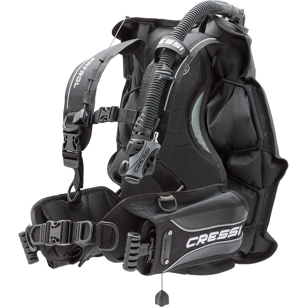 Cressi Travel-Friendly Light Back Inflation Bcd For Scuba Diving  Patrol: Designed In Italy