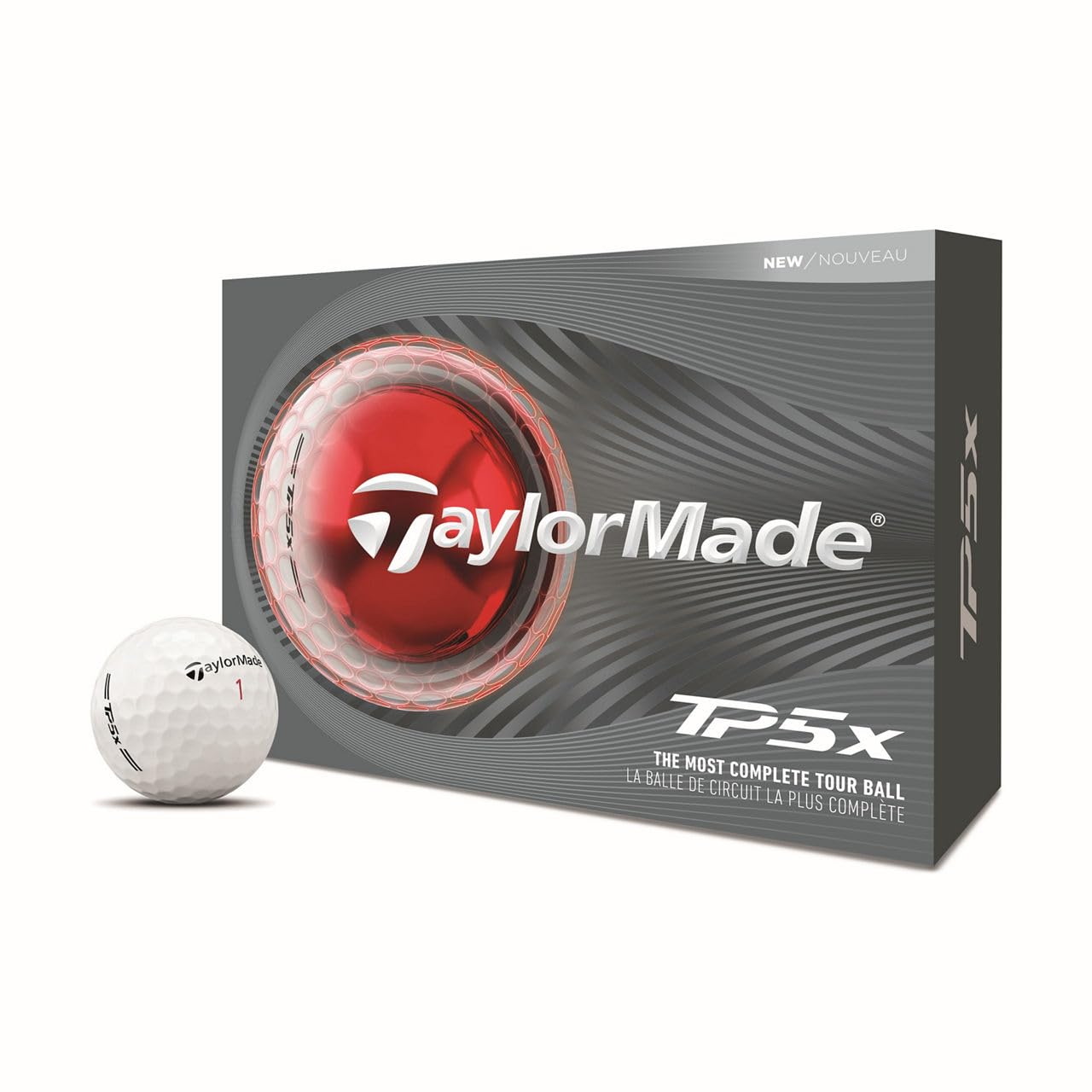 TaylorMade Golf TP5x White One Dozen