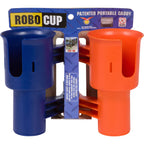Robocup, (Navy & Orange), Best Cup Holder For Drinks, Fishing Rod/Pole, Boat, Beach Chair, Golf Cart, Wheelchair, Walker, Drum S