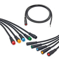 Yunny Brand Hudamzky Ebike Cable Extension Julet Female Male 2 3 4 5 6 Pin Ebike Extension Connector Waterproof Plug For Electri