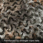 Loogu Camo Netting, Camouflage Netting For Sunshade, Camping, Shooting And Hunting And Many More (6.5X26Ft, 2Mx8M, Loogu Super T