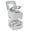 YITAMOTOR Portable Toilet for Camping, RV Toilet with 5.3 Gal Waste Tank & 3.2 Gal Flush Tank, Double Water Outlet, Powerful Han