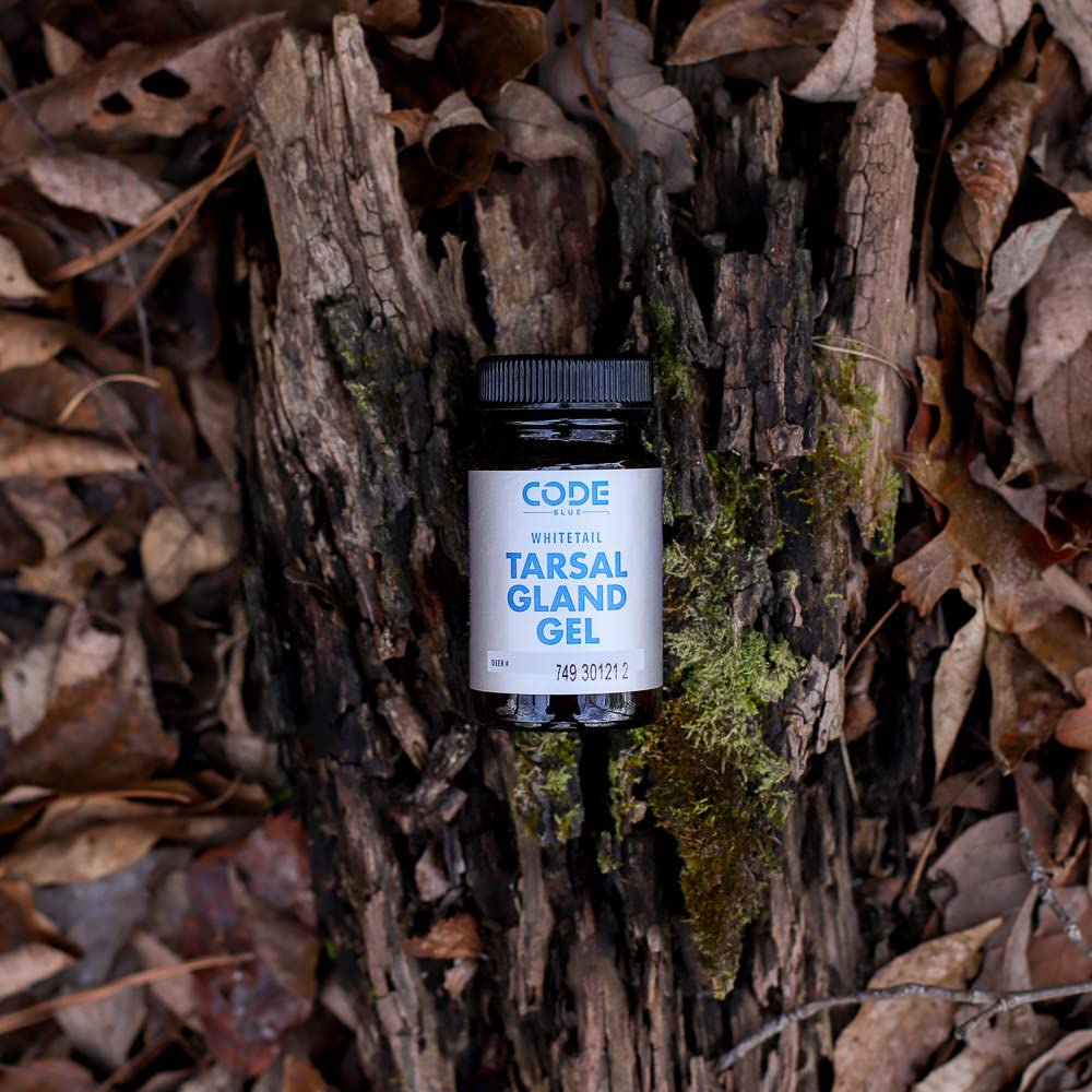 Code Blue Whitetail Tarsal Gland Gel - Concentrated Deer Attractant & Hunting Scent to Ignite Buck Dominance