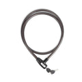 Kwikset 6 ft Keyed Bicycle Cable Lock, 5/8 in Diameter, Bike and Outdoor Security, 1 Pack, Black