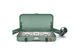 Coleman Cascade 222 2-Burner Camping Stove, Portable Cooktop With 22,000 Btus, Matchless Lighting, & Dual Wind Guards
