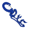 Scuba Choice Scuba Diving Dive Triple Hose Holder with Clip, Blue