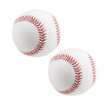 Rarapop 2 Pack Tee Ball Practice Baseball, Reduced Impact Kids Safety Baseballs, Unmarked Tballs Training Baseballs Rubber Filli
