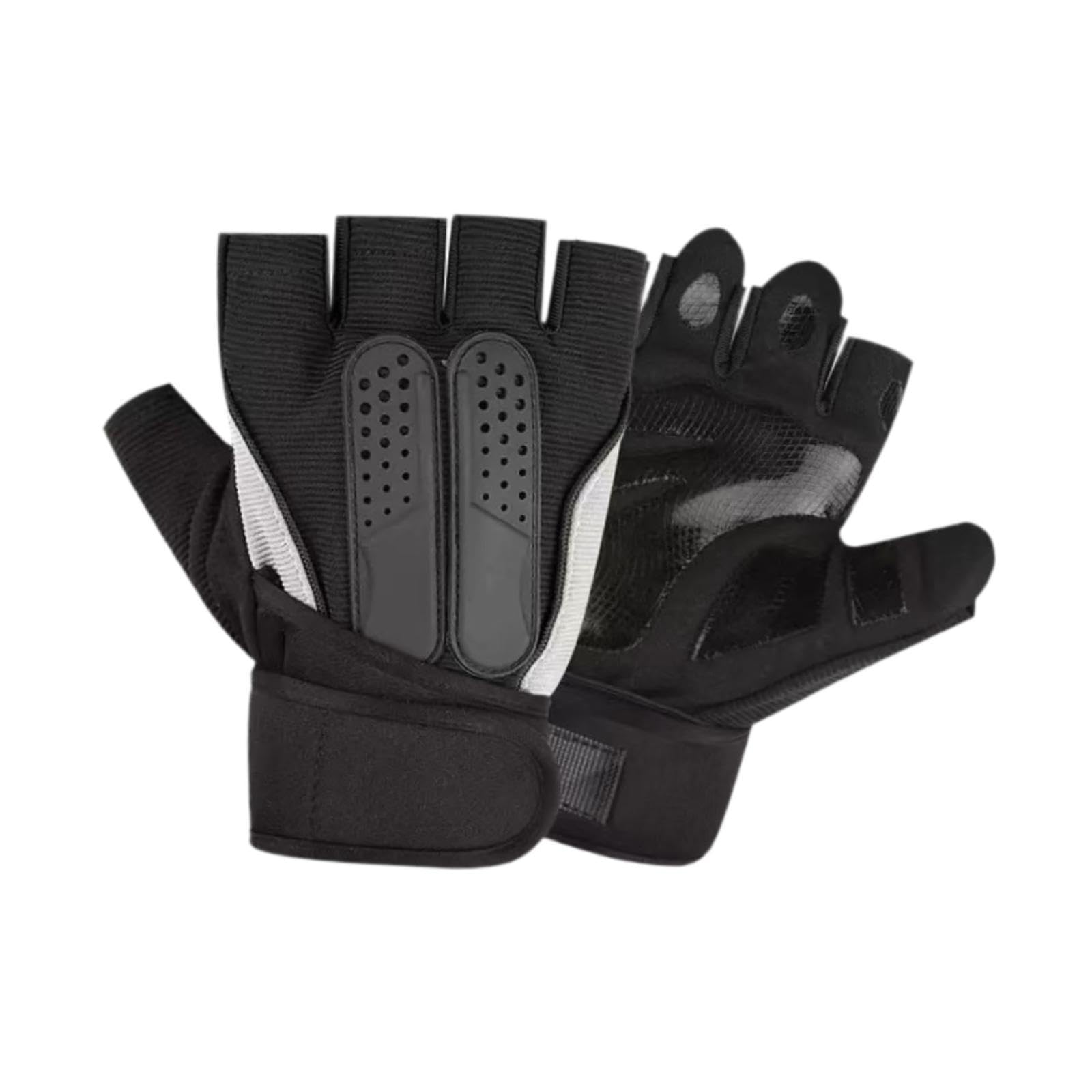 ZOOMELLA 2 Pieces Workout Gloves Nonslip Accessories for Biking Fitness Weightlifting M Sporting Goods| Cycling| Cycling Clothin
