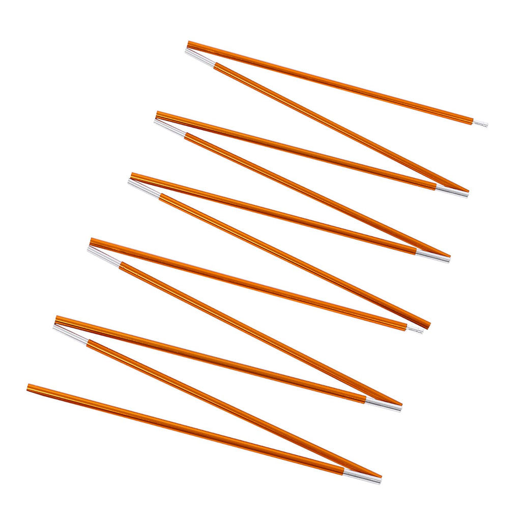 Tent Pole Folding Fiber Glass Rod Double Replacement Tent Pole Support Frames For Awning Poles Camping Hiking