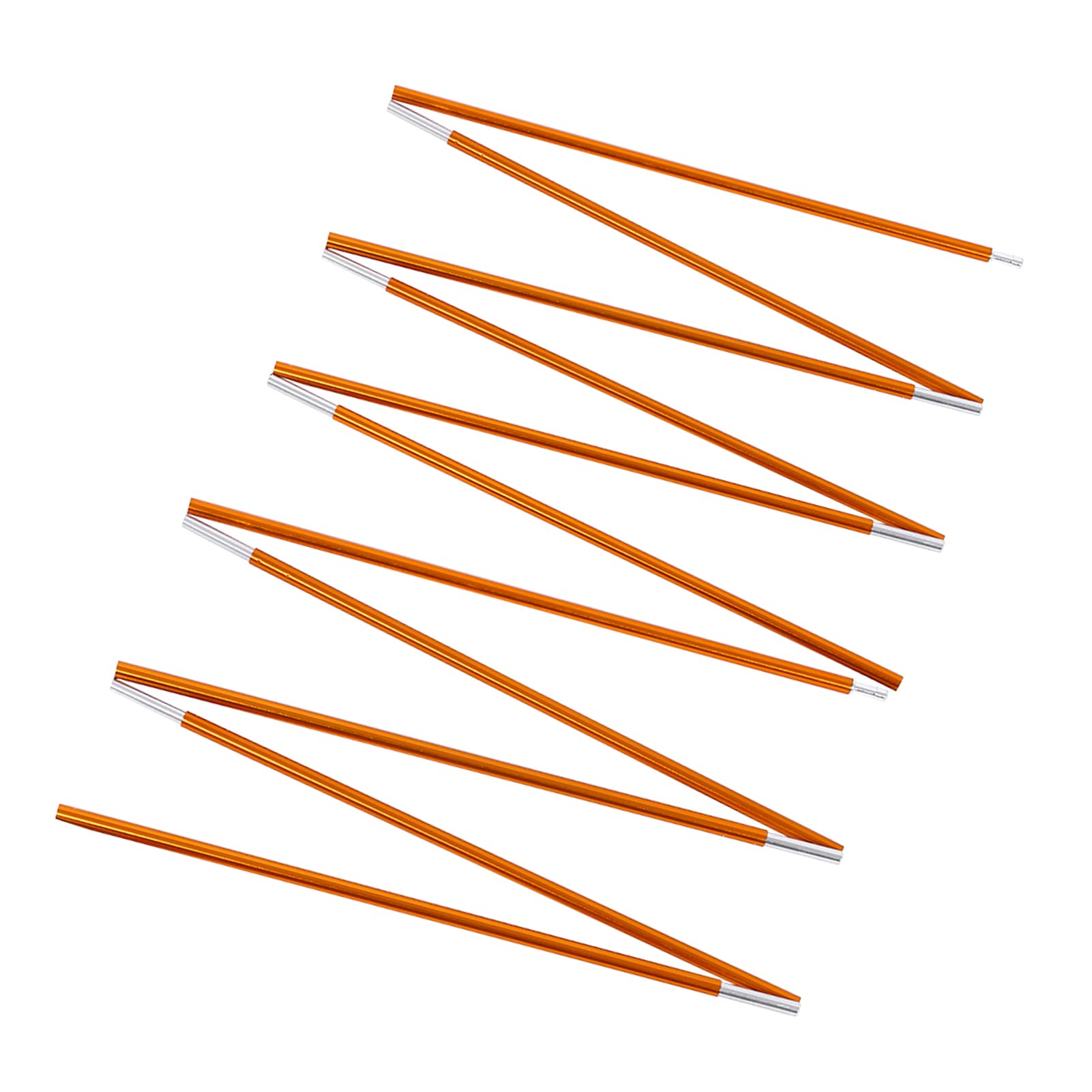 Tent Pole Folding Fiber Glass Rod Double Replacement Tent Pole Support Frames For Awning Poles Camping Hiking