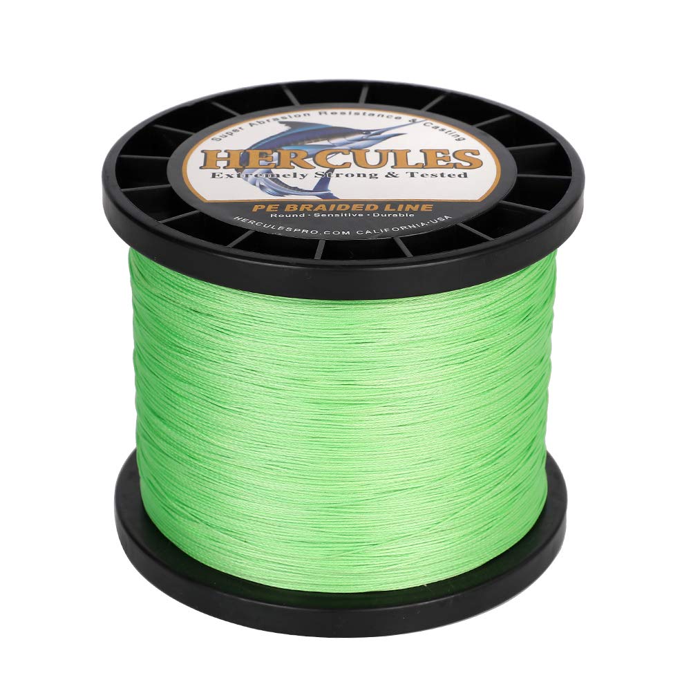 Hercules Super Cast 500M 547 Yards Braided Fishing Line 180 Lb Test For Saltwater Freshwater Pe Braid Fish Lines Superline 8 Str